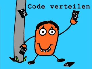 QR-Code verteilen